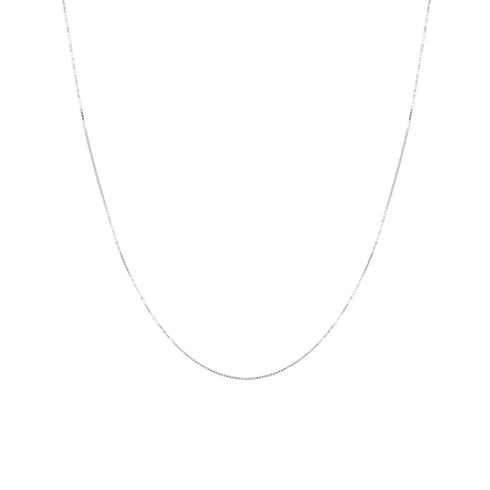 BOX NECKLACE SILVER